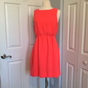 Coral J. Crew dress
